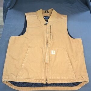 Carhartt Brown Work Vest